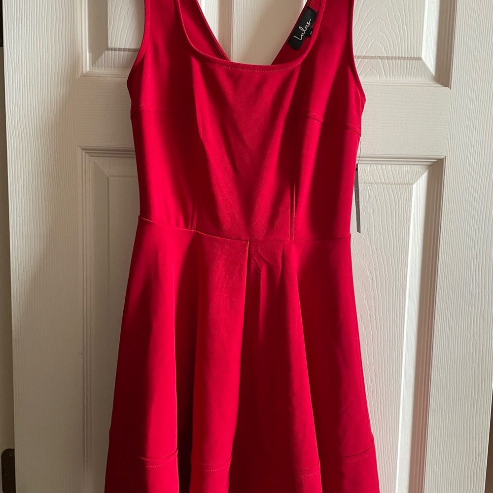 Red dress